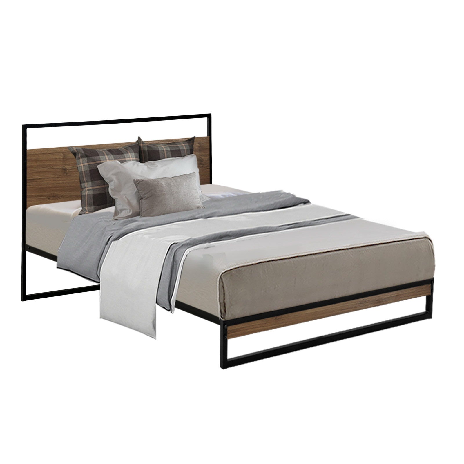 Artiss Bed Frame Single Size Metal Frame DANE-0