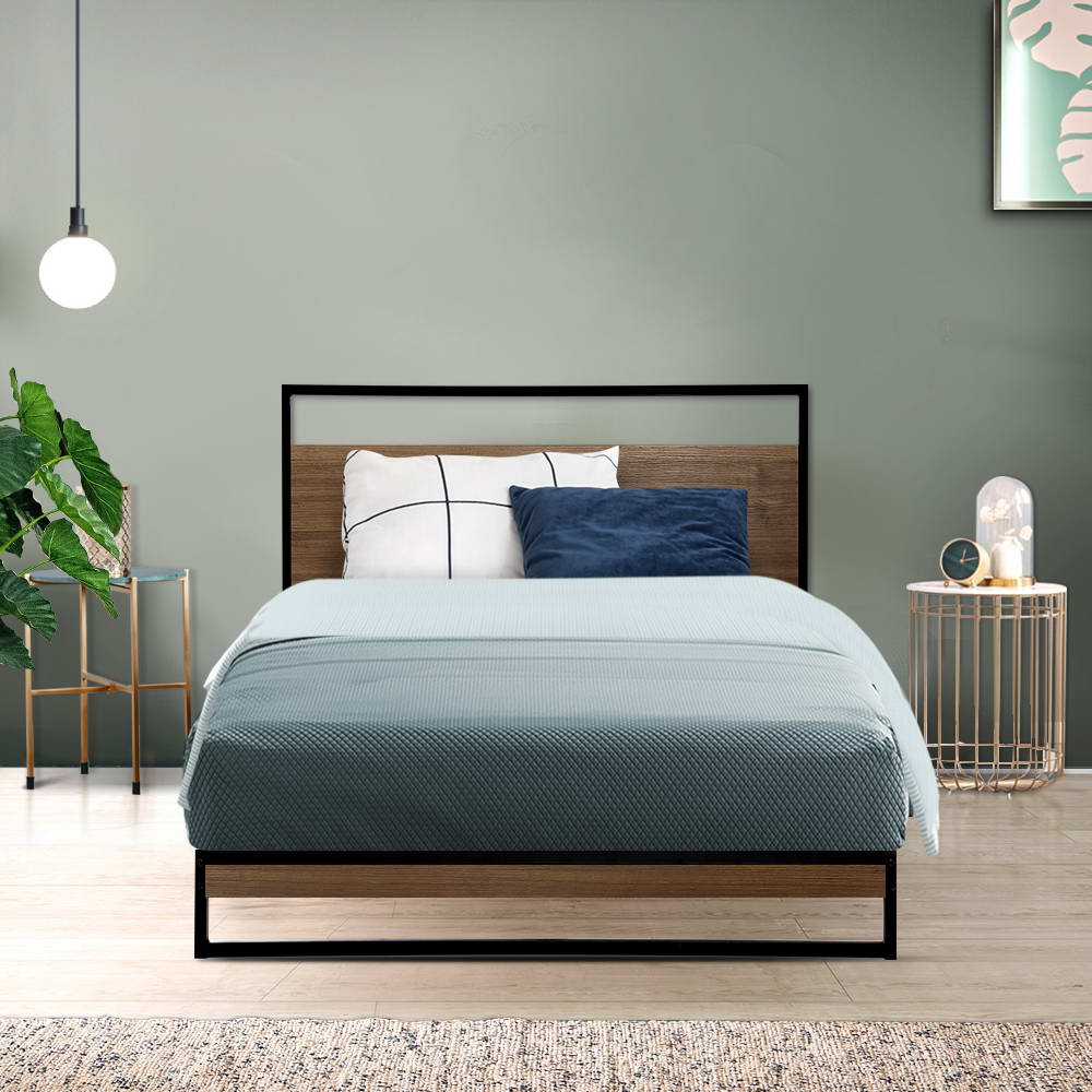 Artiss Bed Frame Single Size Metal Frame DANE-7