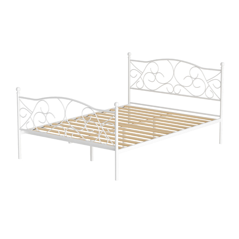 Artiss Bed Frame Double Size Metal Frame GROA-0