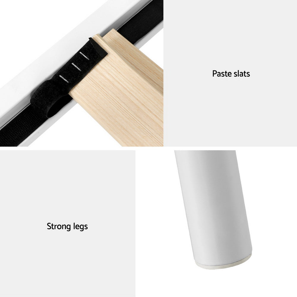 Artiss Bed Frame Queen Size Metal Frame GROA-5