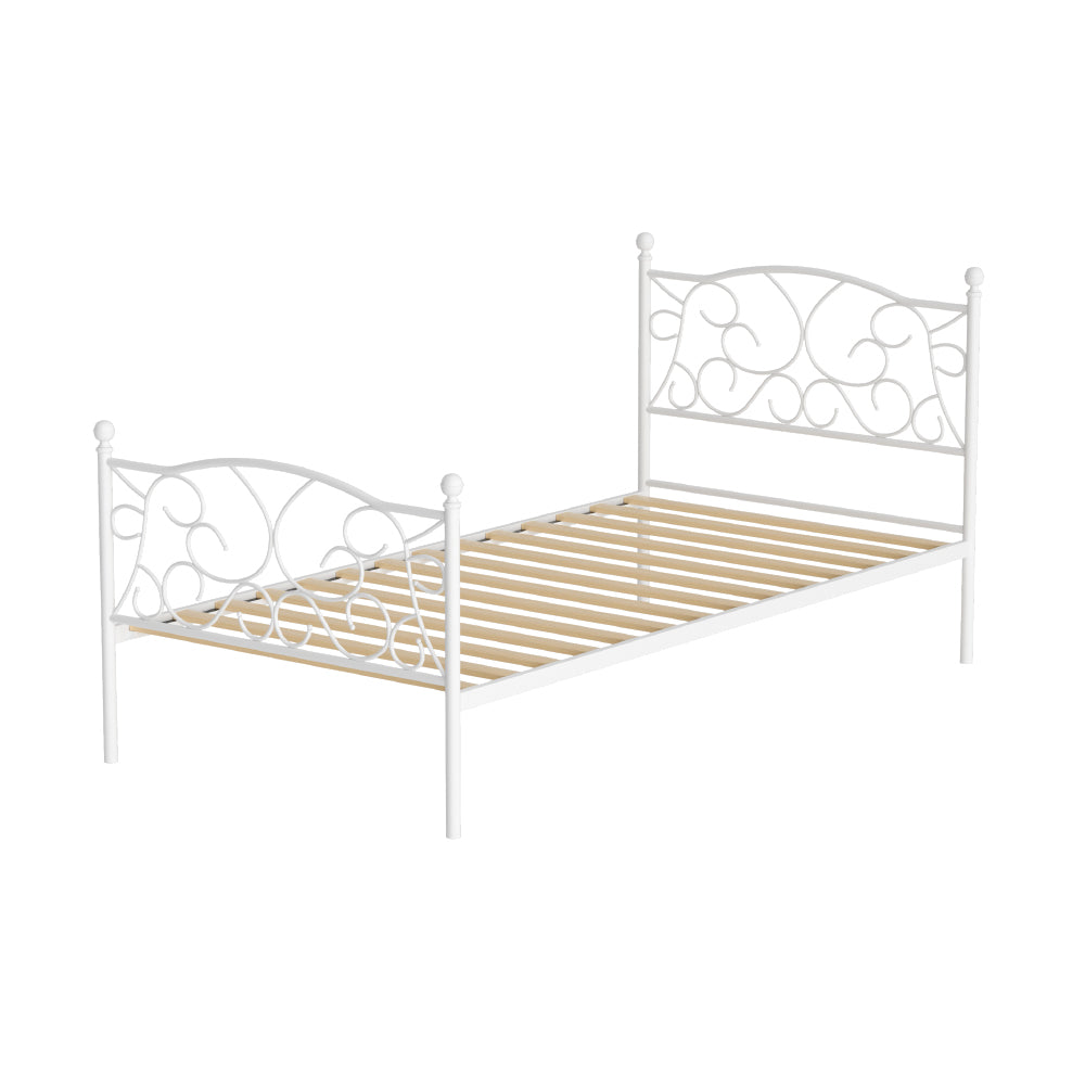 Artiss Bed Frame Single Size Metal Frame GROA-0