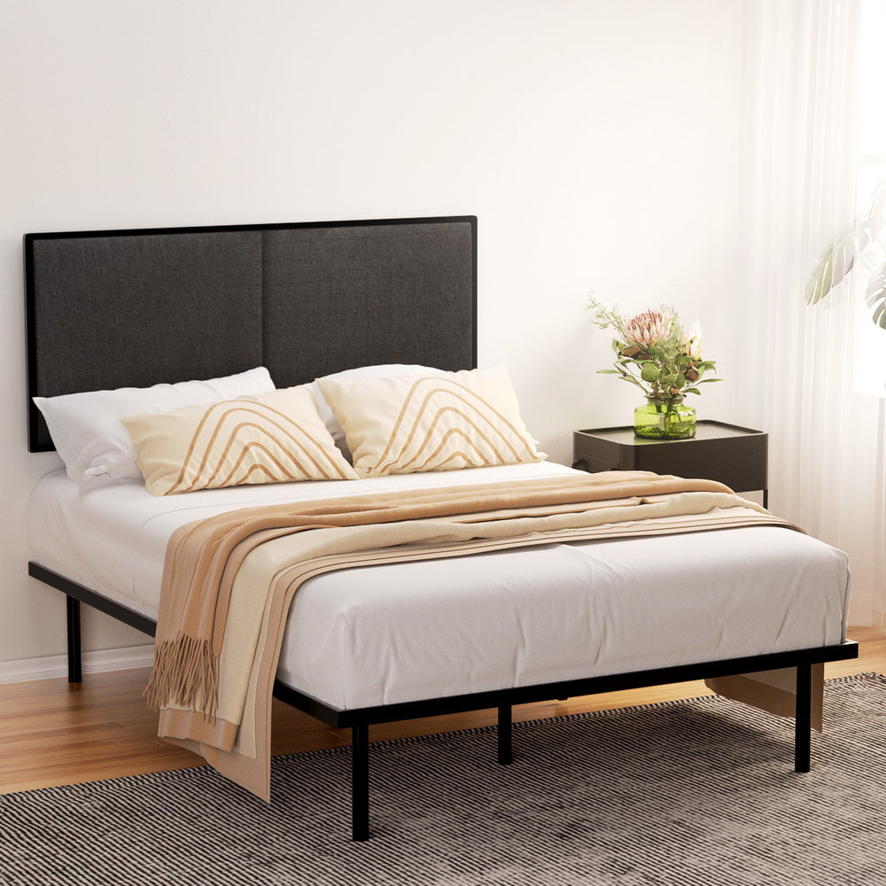 Artiss Bed Frame Double Size Metal Frame NOE-6