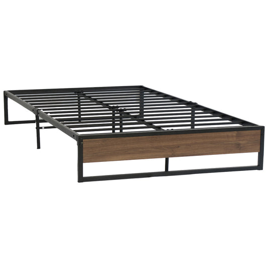 Artiss Bed Frame Metal Frame Bed Base OSLO - Double-0