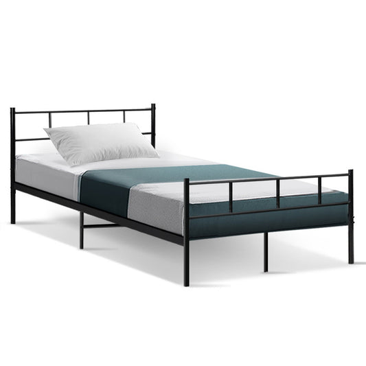 Artiss Bed Frame King Single Metal Bed Frames SOL-0