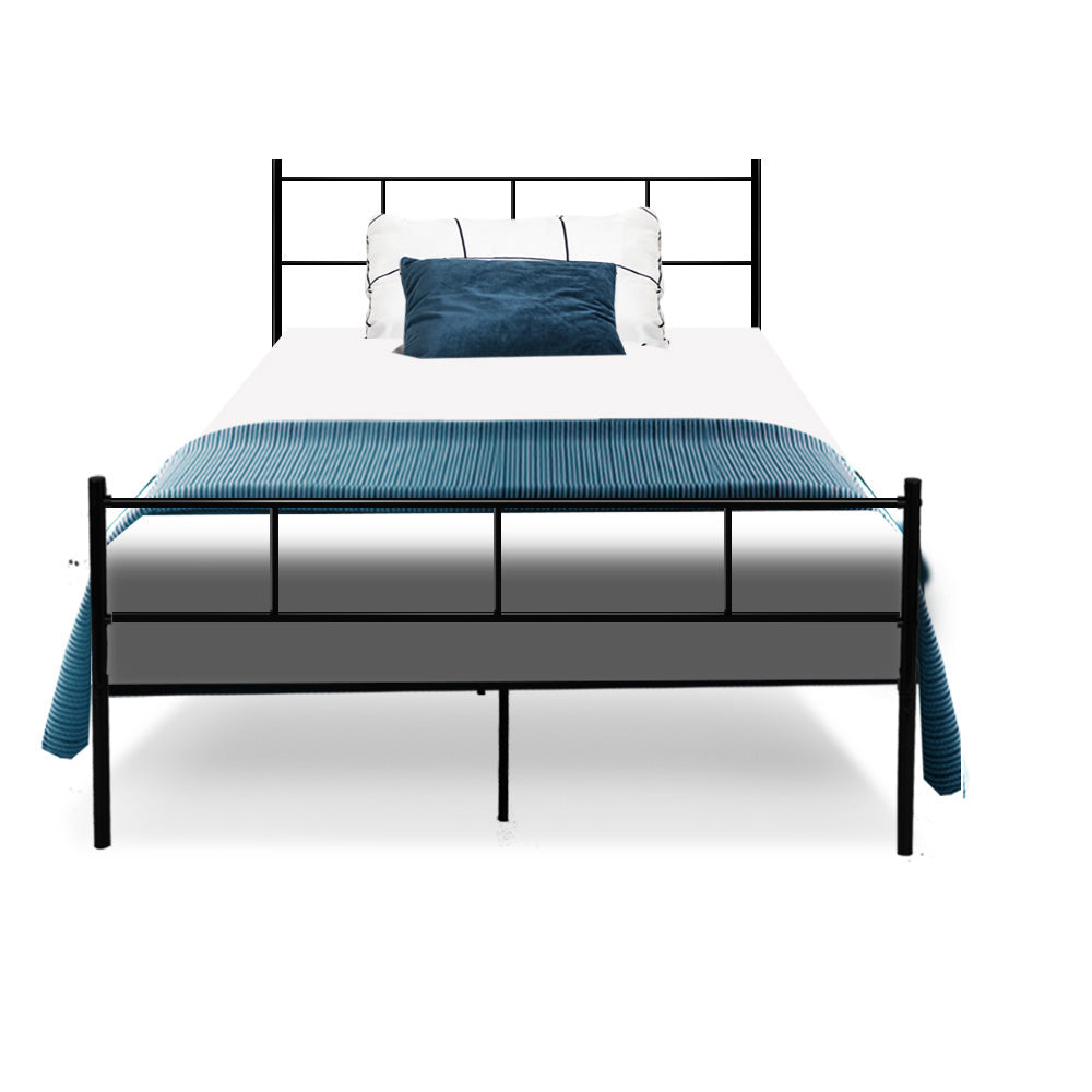 Artiss Bed Frame King Single Metal Bed Frames SOL-2