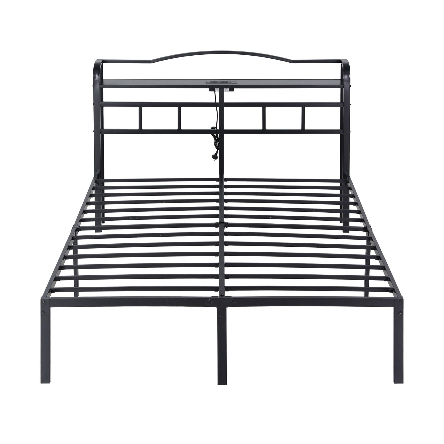 Artiss Bed Frame Queen Size with Charging Station WAVE