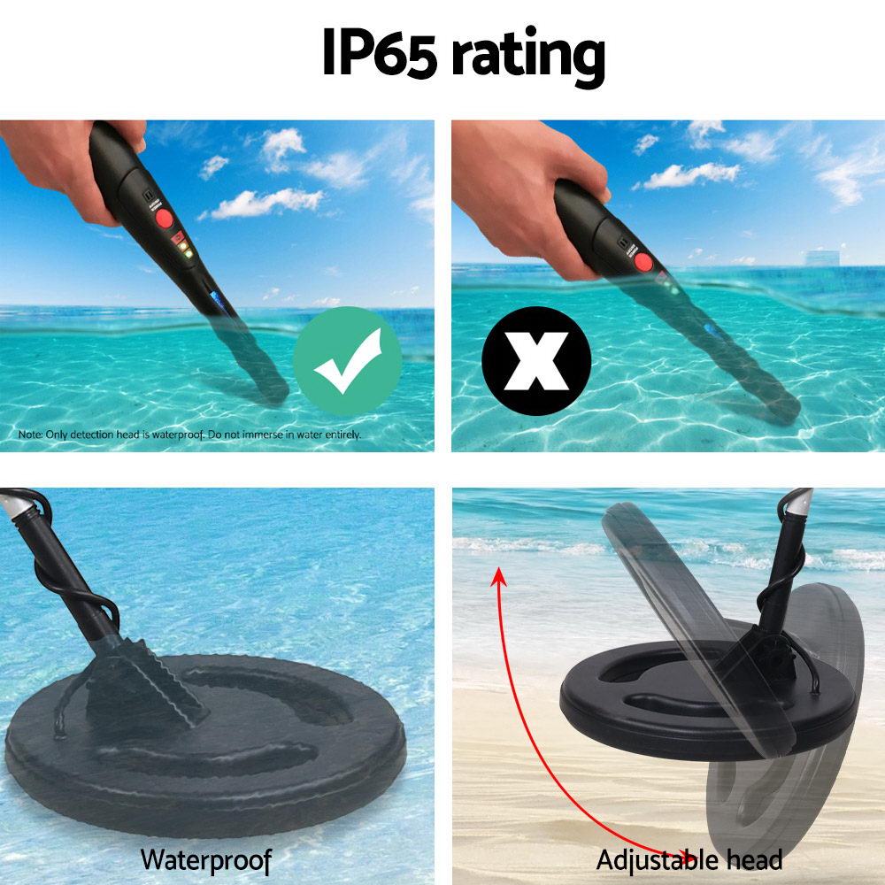 Metal Detector 180MM Deep Sensitive Waterproof Pinpointer Treasure Hunter-5