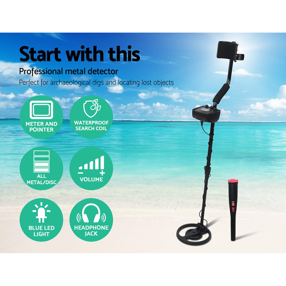 Metal Detector 160MM Deep Sensitive Waterproof Pinpointer Treasure Hunter-2