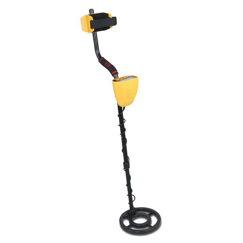 Metal Detector 180MM Deep Sensitive Waterproof Treasure Hunter Gold Digger Yellow-0