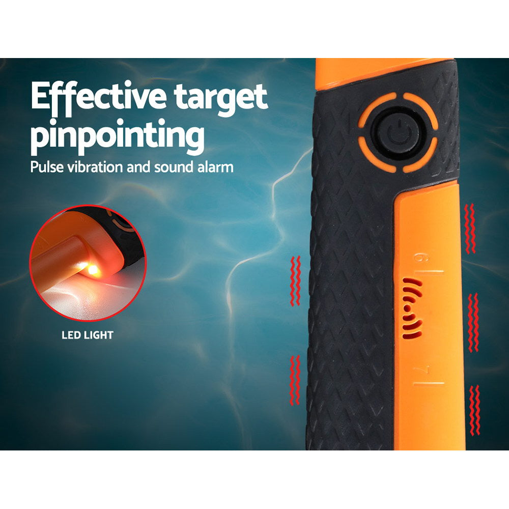 Metal Detector 40MM Sensitive Handheld Pinpointer Waterproof Automatic Hunter Orange-3