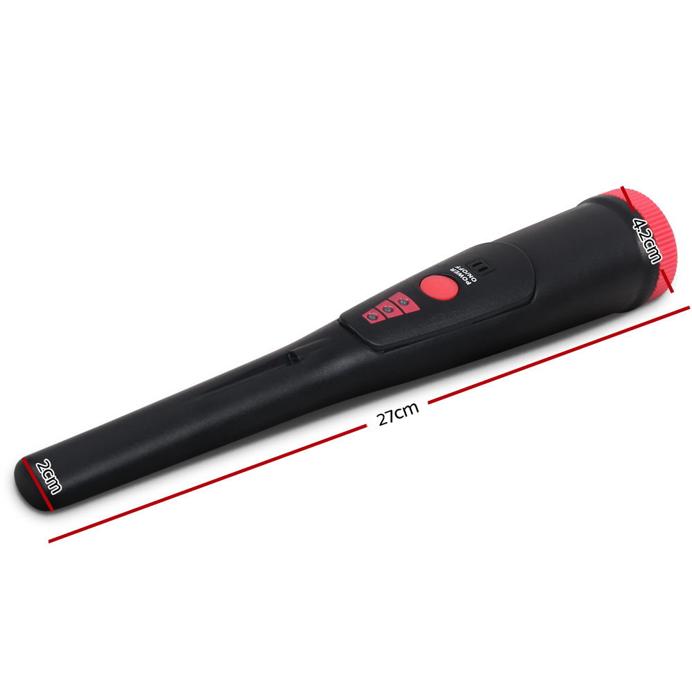 Metal Detector 40MM Sensitive Handheld Pinpointer Waterproof Automatic Hunter Black-1