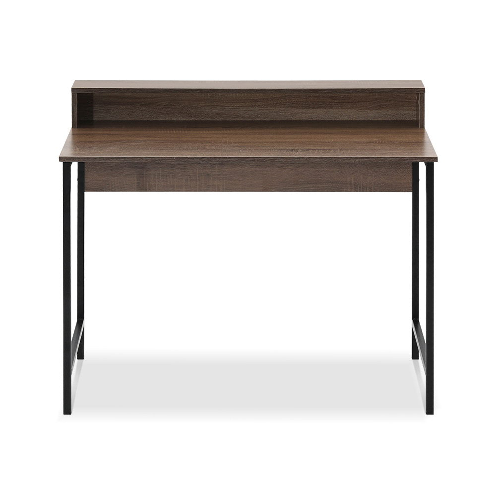 Artiss Computer Desk Shelf Oak 100CM-2