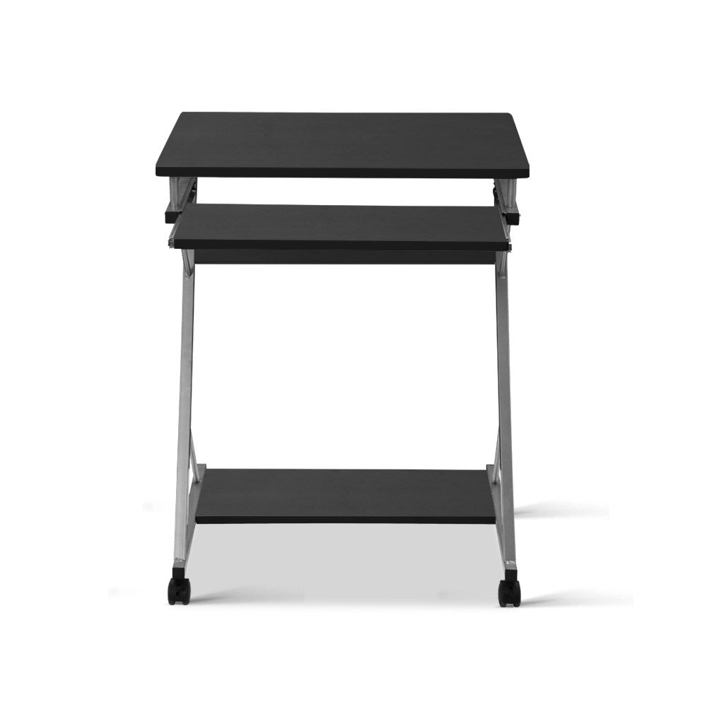 Artiss Computer Desk Keyboard Tray Shelf Black 60CM-2