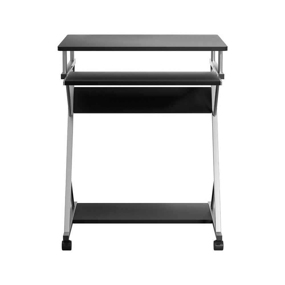 Artiss Computer Desk Keyboard Tray Shelf Black 60CM-2