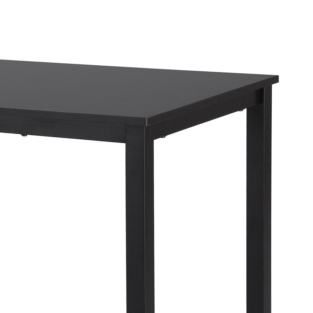 Artiss Computer Desk Home Office Study Table Black 120CM-3