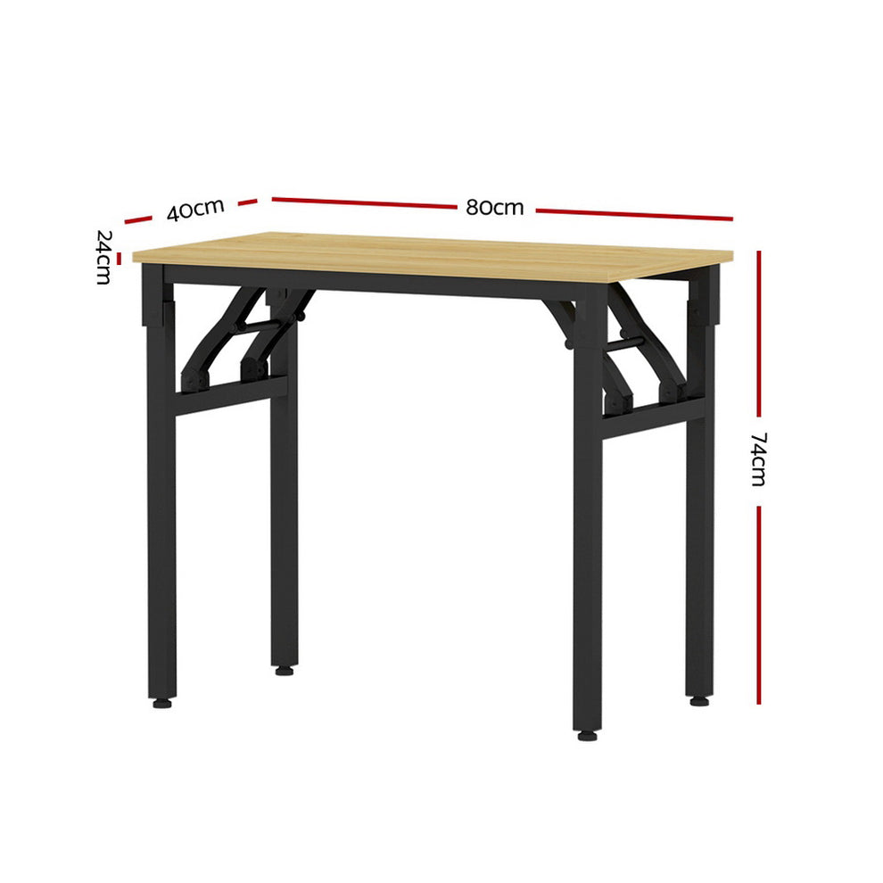 Artiss Computer Desk Laptop Table Bookshelf Desk Storage Rack Office S ...