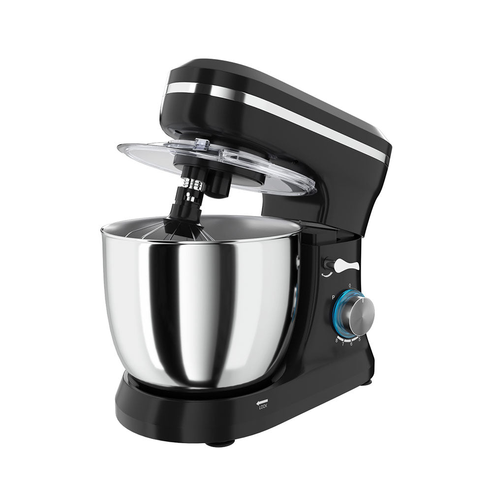Devanti 3in1 Stand Mixer 8 Speed 5L Mix Master 400W Black-3
