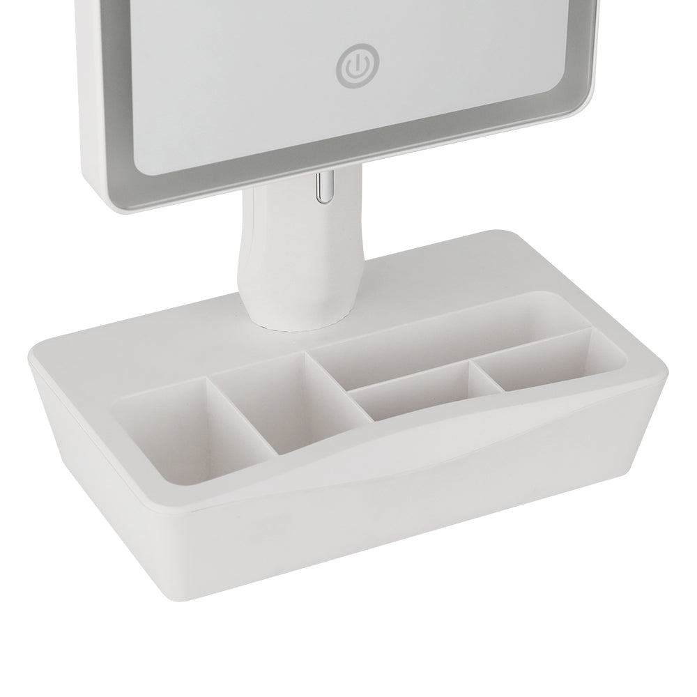 Embellir Makeup Mirror 10X Magnifying with LED light Storage Cosmetic Mirror-3