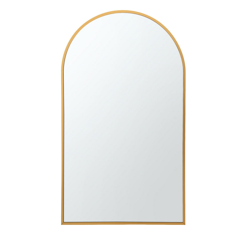 Embellir 86x50cm Arched Wall Mirror Vanity Makeup Home Decor-0