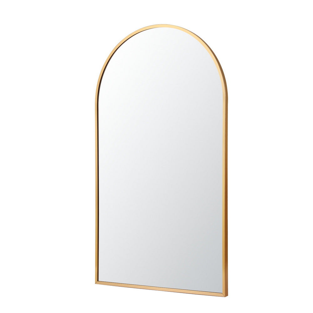 Embellir 86x50cm Arched Wall Mirror Vanity Makeup Home Decor-2
