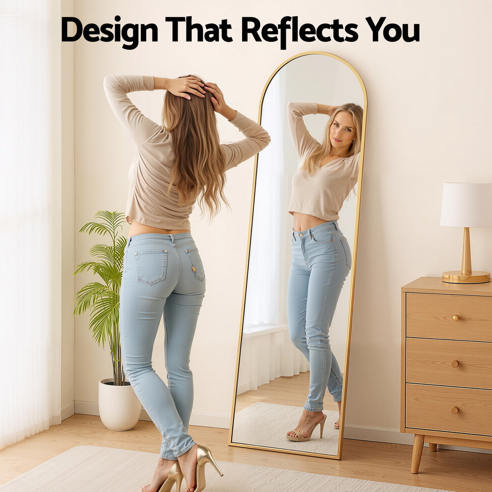 Embellir Full Length Mirror Floor Dressing Mirror 160cm-5