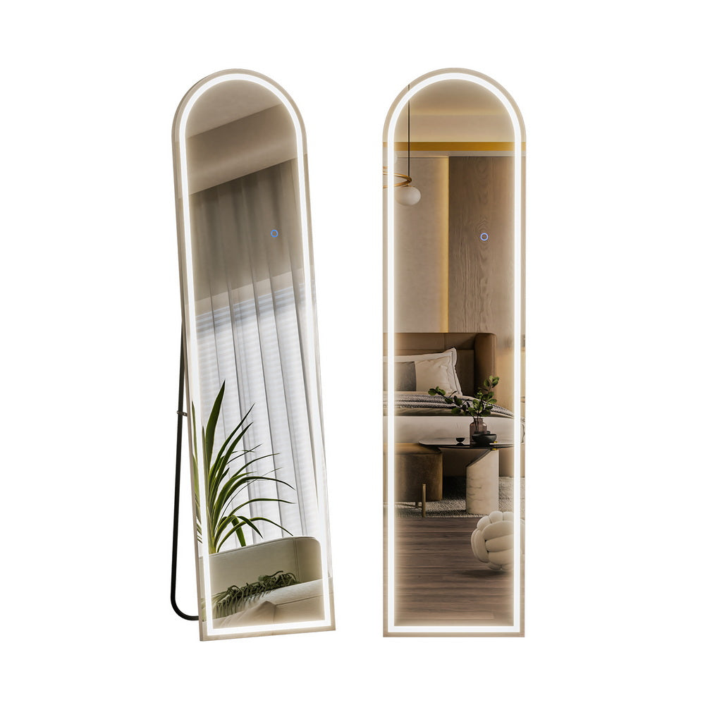 Embellir LED Full Length Mirror Floor Dressing Mirror 160cm-0