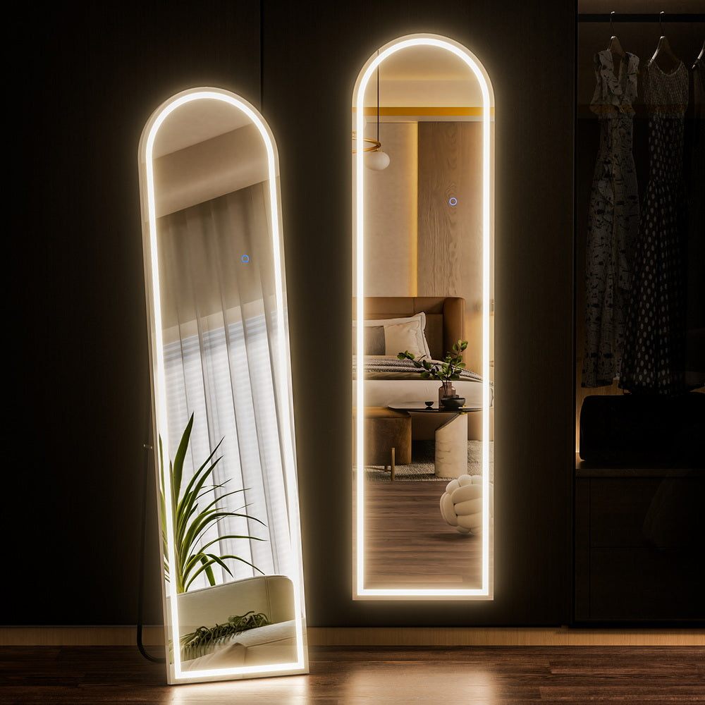 Embellir LED Full Length Mirror Floor Dressing Mirror 160cm-6
