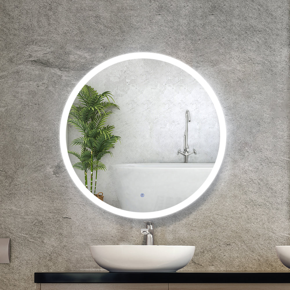 Embellir Wall Mirror 80cm with Led light Makeup Home Decor Bathroom Round Vanity-6