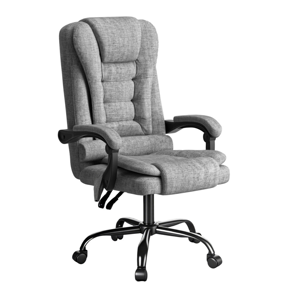Artiss Executive Office Chair 4-Point Massage Adjustable Ergonomic Recline Back-0