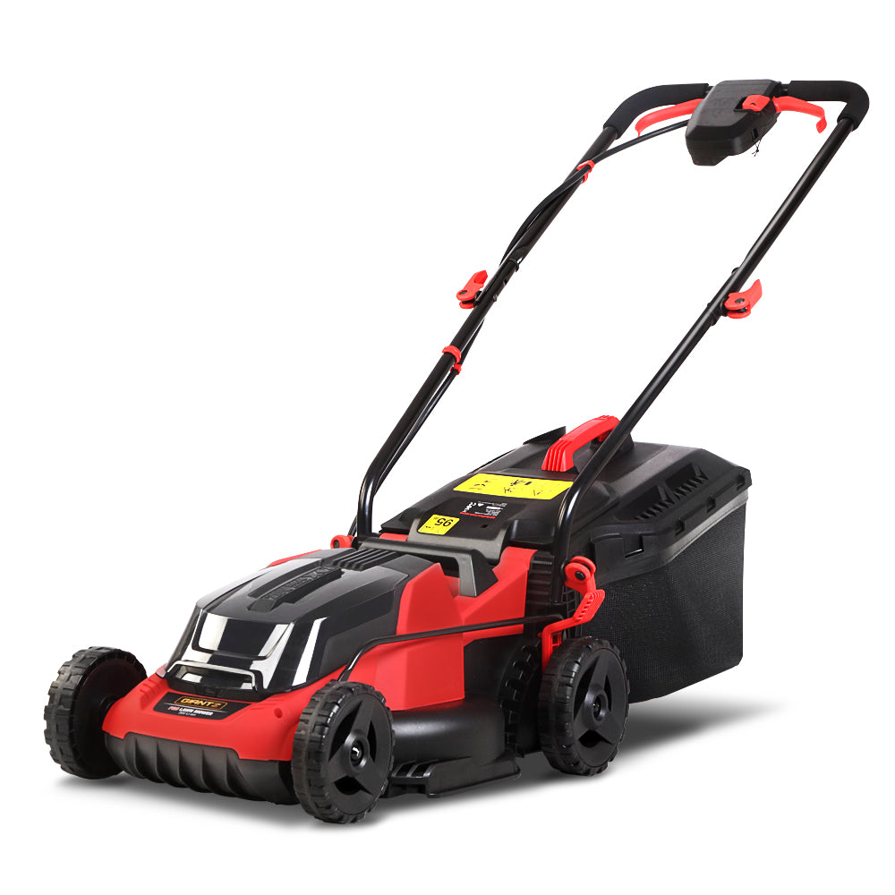 Giantz Lawn Mower Cordless 40V Battery Electric Lawnmower 34cm Width-0
