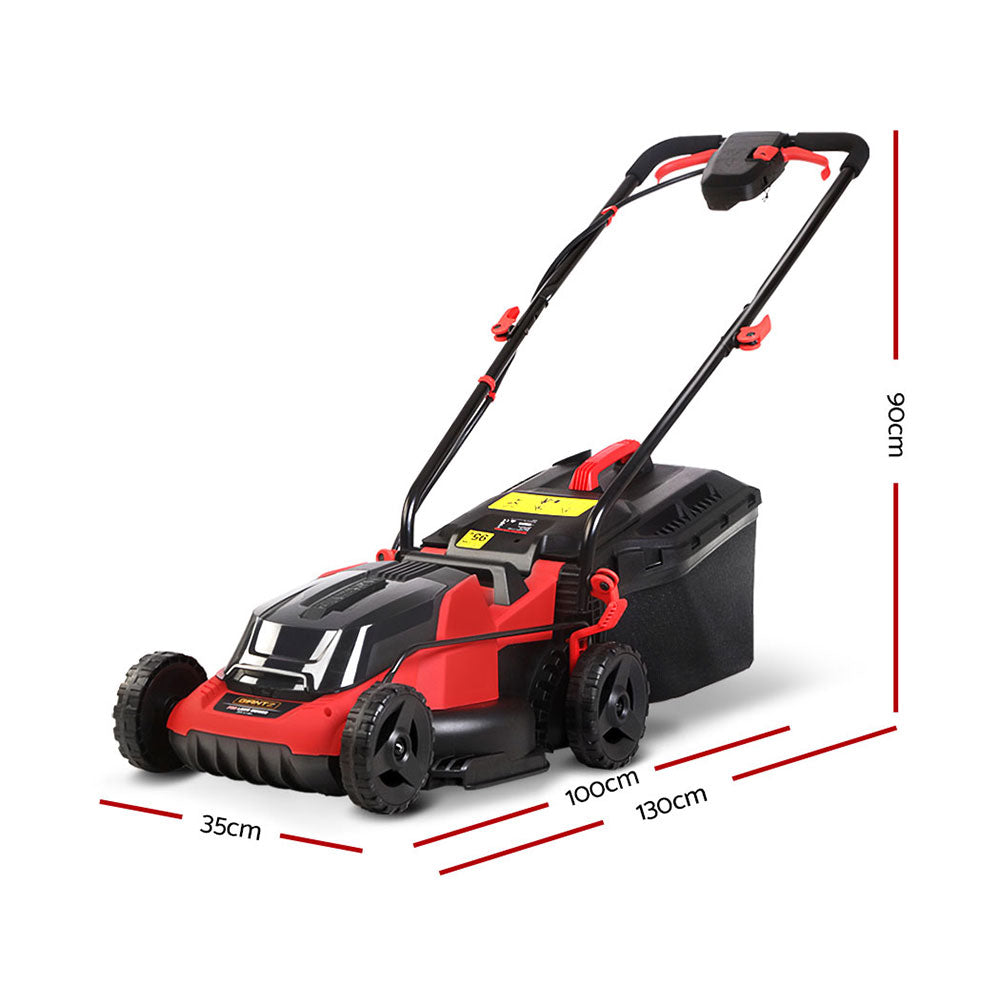 Giantz Lawn Mower Cordless 40V Battery Electric Lawnmower 34cm Width-1