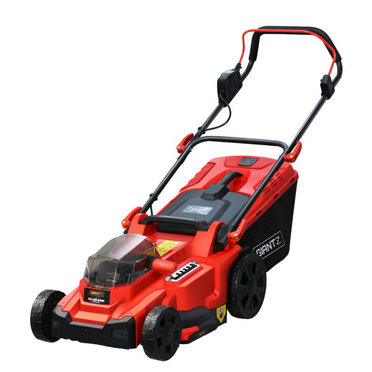Giantz Lawn Mower 37cm Cutting Width Cordless 40V Electric Lawnmower-0
