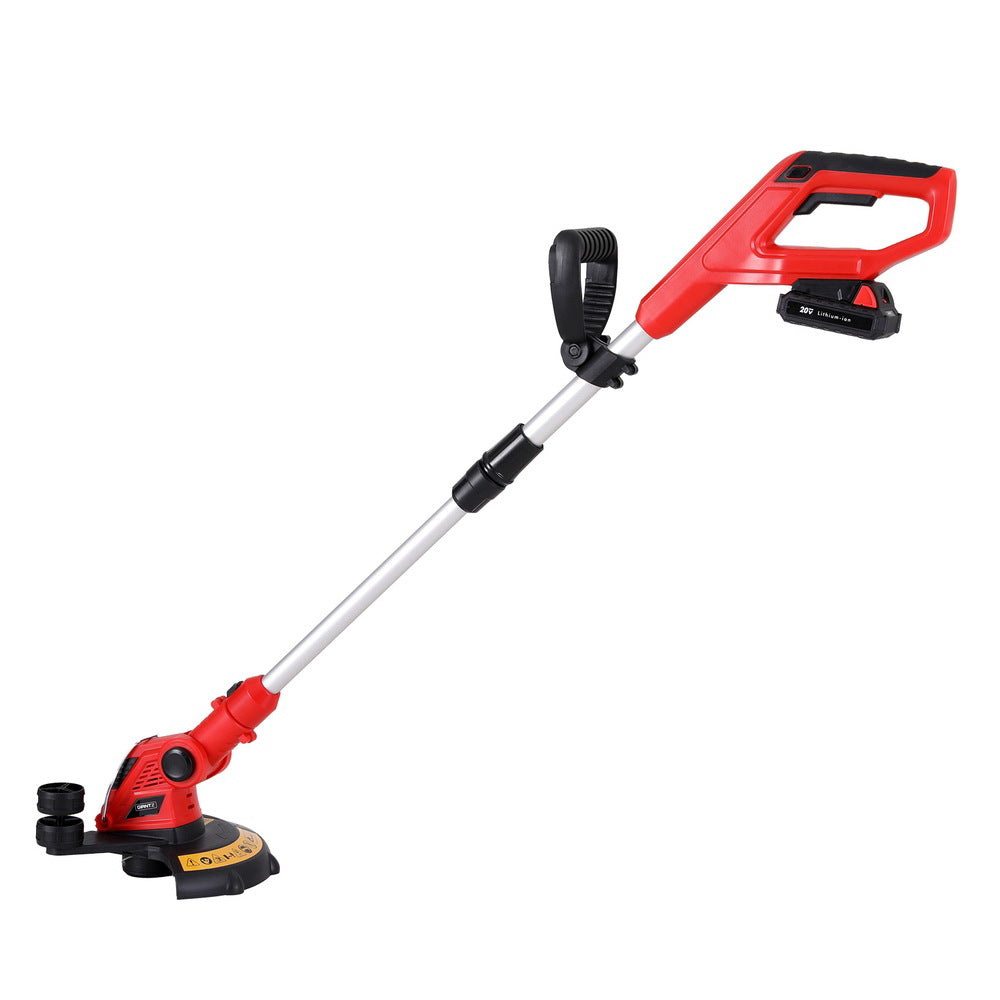 Giantz 20V Cordless Line Trimmer Lawn Whipper Grass Snipper-2