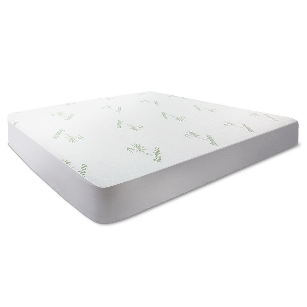 Giselle Bedding Mattress Protector Bamboo Double-0