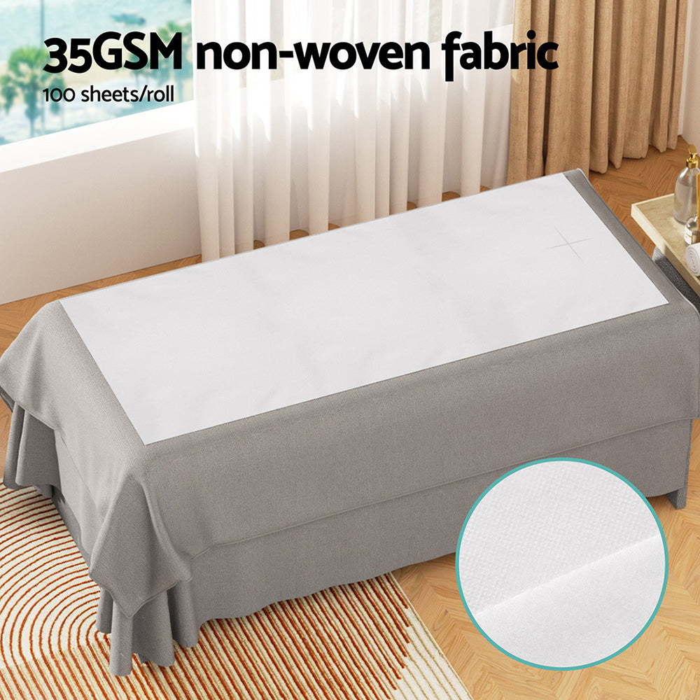 Zenses 80cm X 180cm Massage Table Cover 2 Rolls 100 Pieces-3