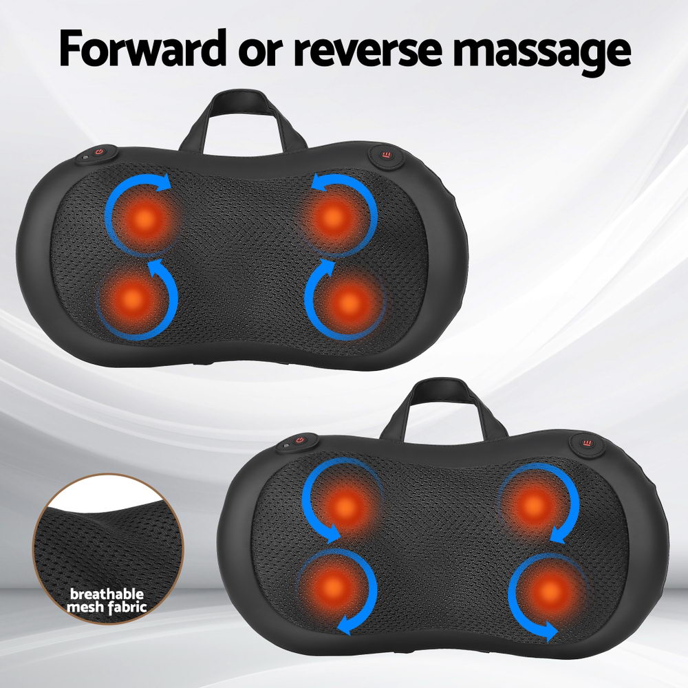 Livemor Neck Massager With Heat Kneading Back Massager-5