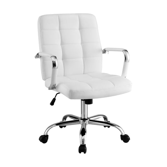 Artiss Office Chair Seat PU Work Computer Desk Chairs-0