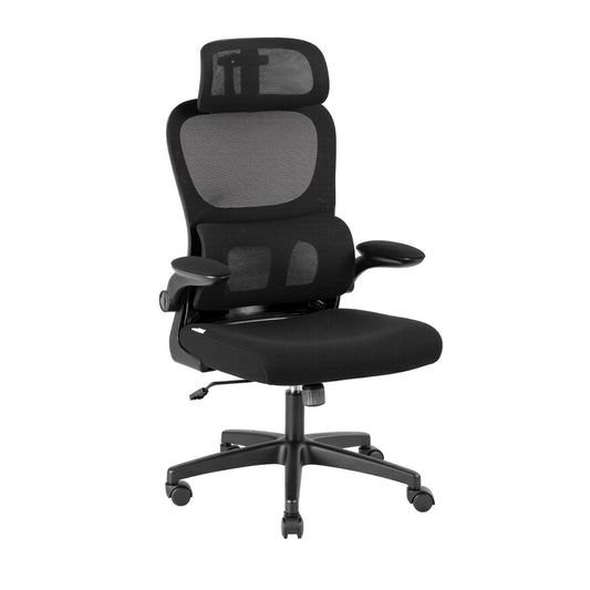 Artiss Ergonomic Office Chair Mesh Chairs Black-0