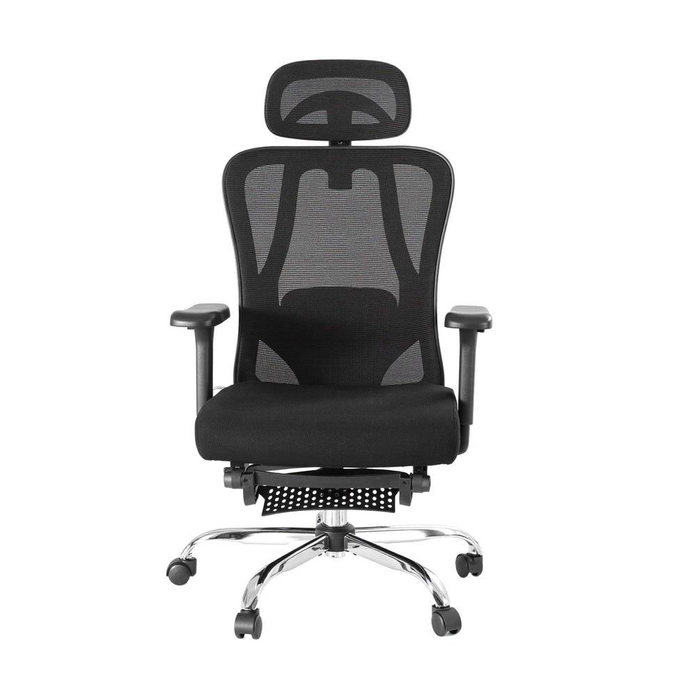 Artiss Ergonomic Mesh Office Chair Black-2