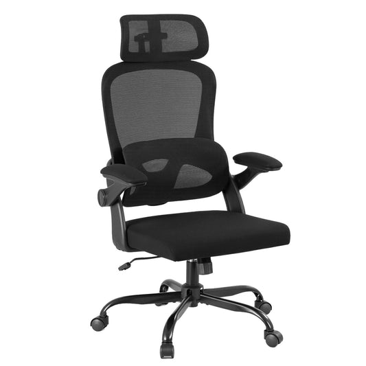 Artiss Ergonomic Office Chair Mesh Chairs Black-0