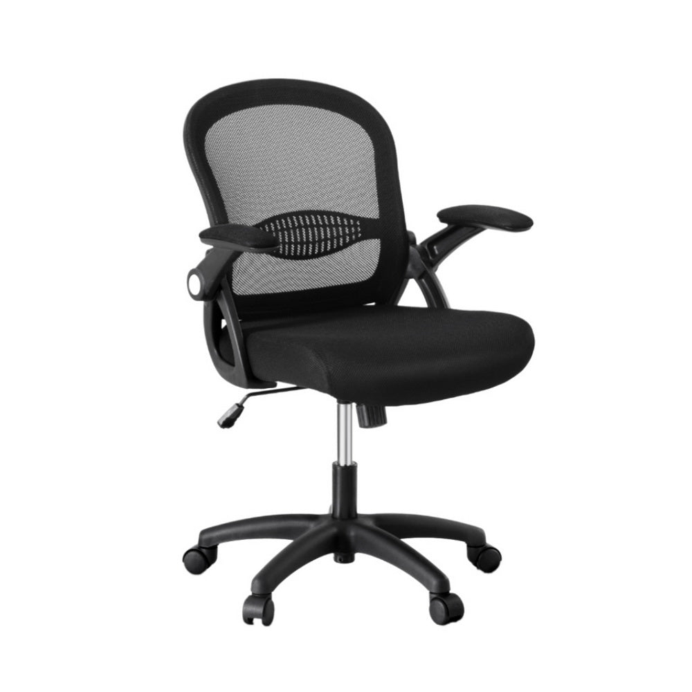 Artiss Mesh Office Chair Computer Gaming Desk Chairs Work Study Mid Back-0