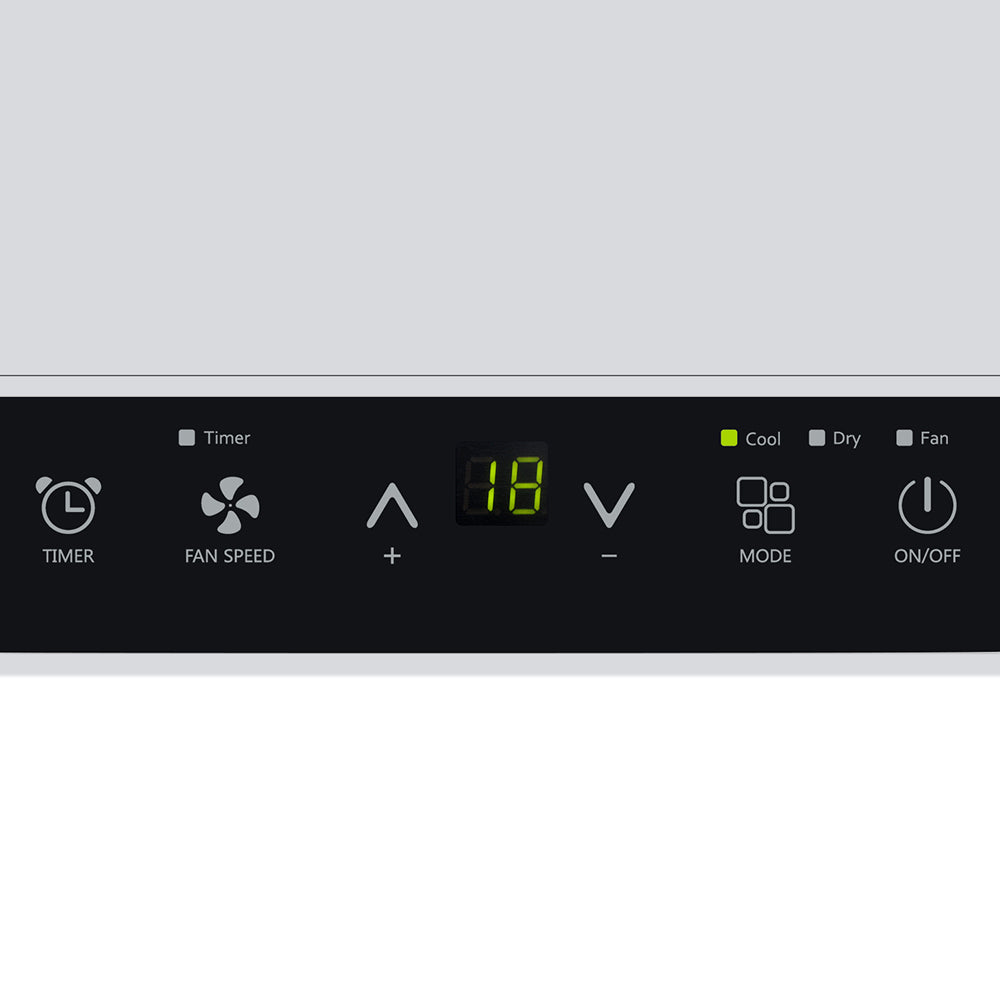 Devanti Portable Air Conditioner 7000BTU Cooling Mobile Fan Cooler Dehumidifier-2