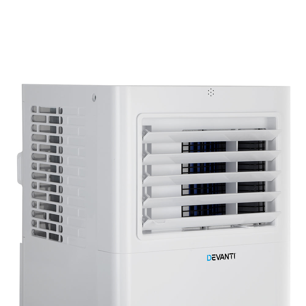 Devanti Portable Air Conditioner 7000BTU Cooling Mobile Fan Cooler Dehumidifier-3