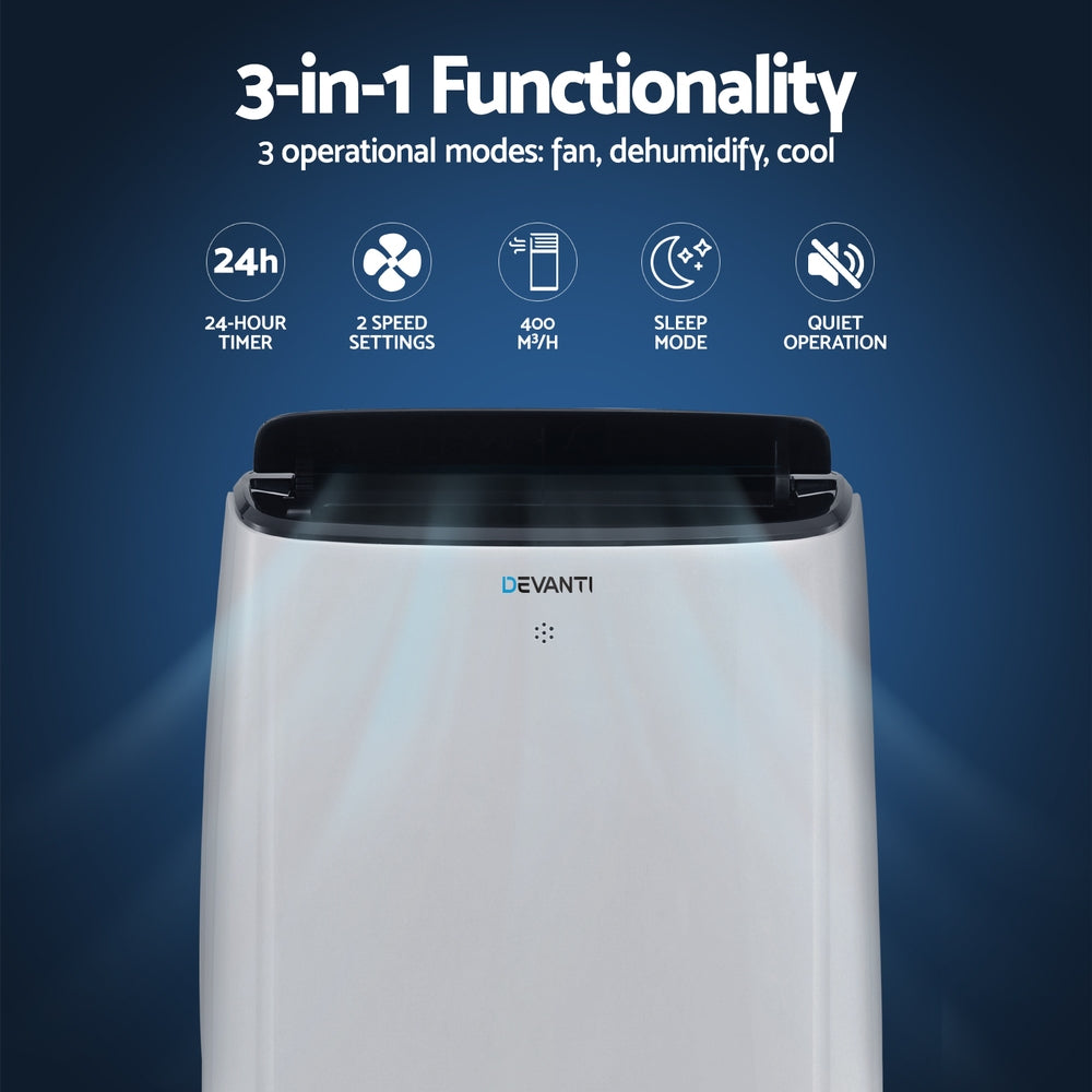 Devanti Portable Air Conditioner WiFi 7000BTU-4