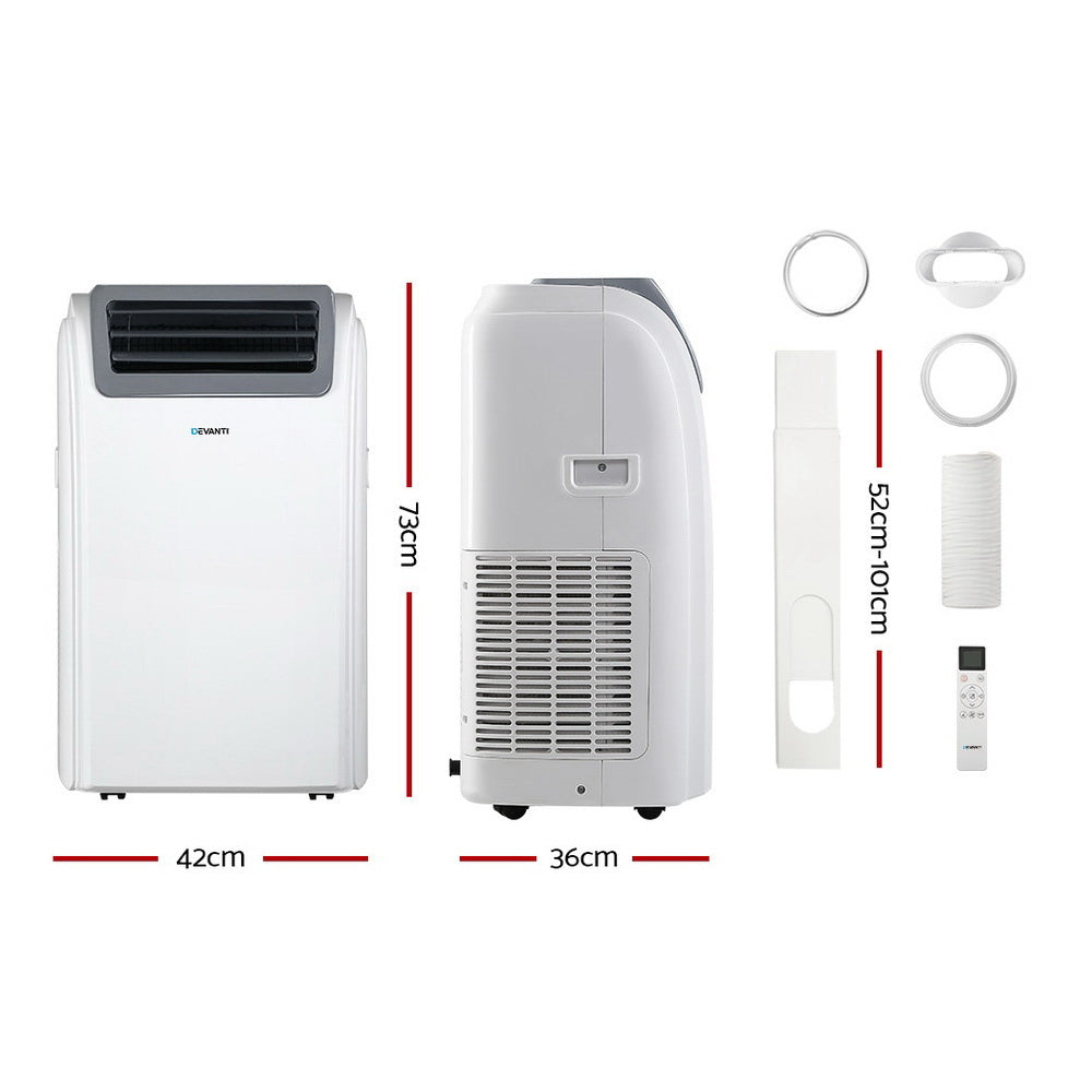 Devanti Portable Air Conditioner WiFi 12000BTU-1