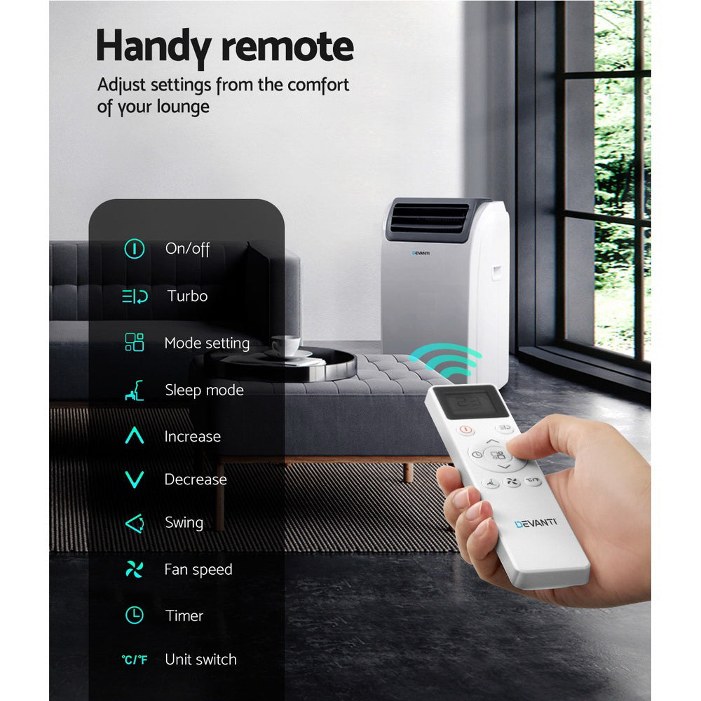 Devanti Portable Air Conditioner WiFi 12000BTU-4