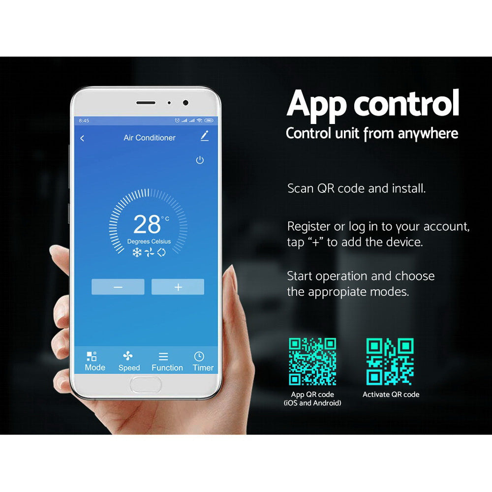 Devanti Portable Air Conditioner WiFi 12000BTU-5