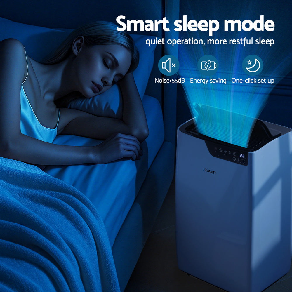 Devanti Portable Air Conditioner Dehumidifier Fan 12000BTU-5