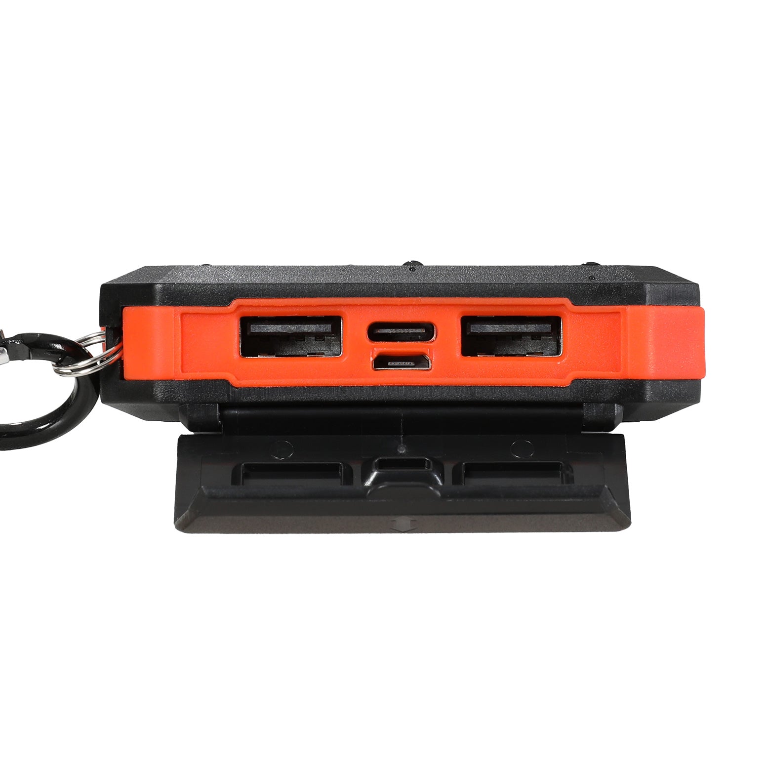 10000mAh Portable Solar Power Bank External Battery Dual USB Phone Charger Light-2