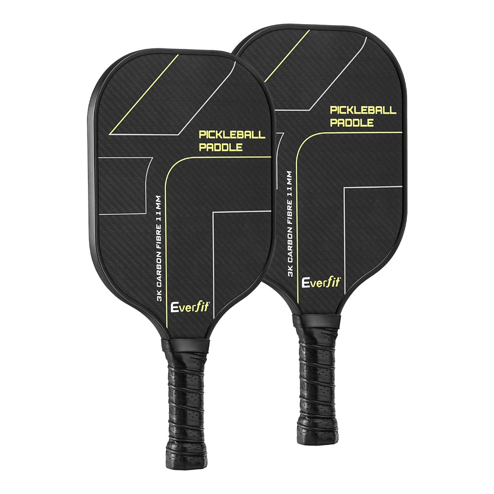 Everfit 2PCS Pickleball Paddles Set Outdoor Pickle Balls Rackets with Cover Bag Training-2